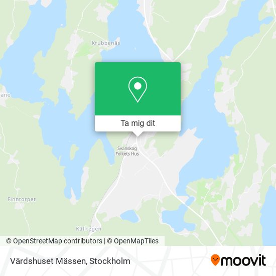 Värdshuset Mässen karta