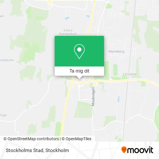 Stockholms Stad karta