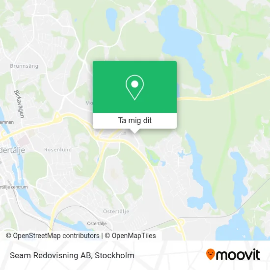 Seam Redovisning AB karta