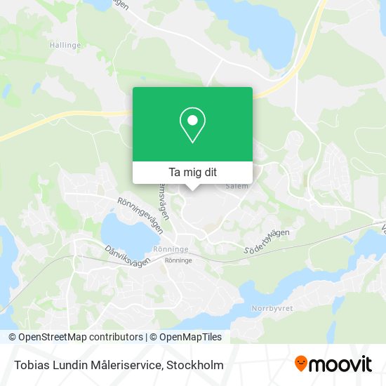 Tobias Lundin Måleriservice karta