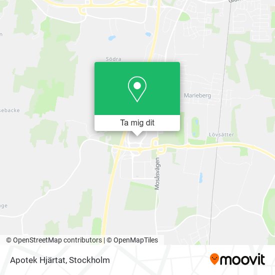 Apotek Hjärtat karta