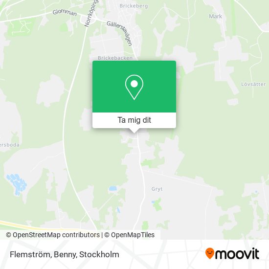 Flemström, Benny karta