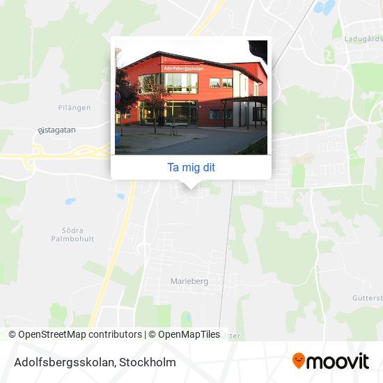 Adolfsbergsskolan karta