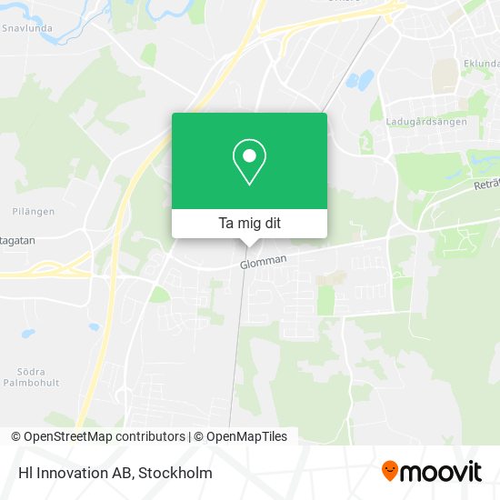 Hl Innovation AB karta