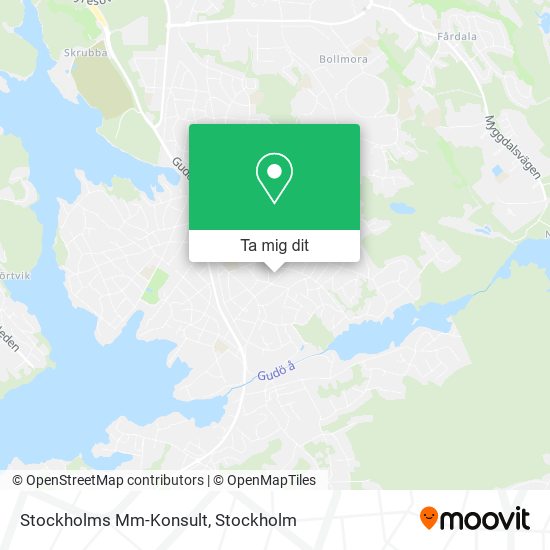 Stockholms Mm-Konsult karta