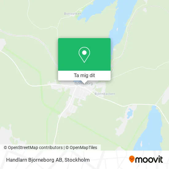 Handlarn Bjorneborg AB karta