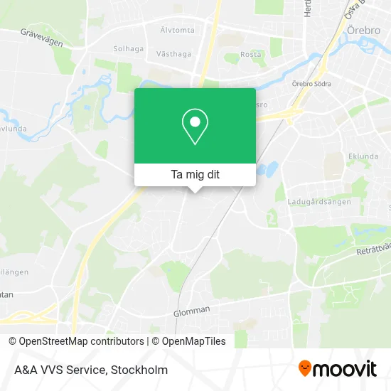 A&A VVS Service karta