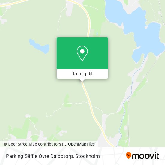 Parking Säffle Övre Dalbotorp karta