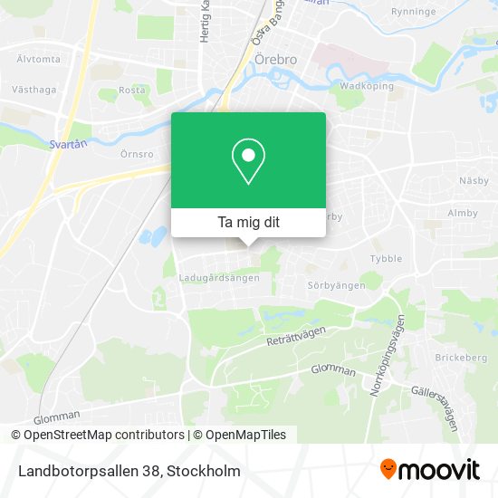Landbotorpsallen 38 karta