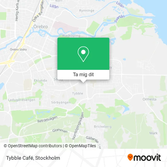 Tybble Café karta