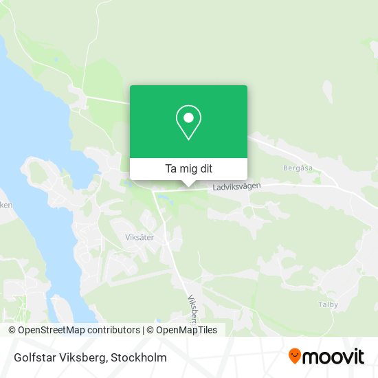 Golfstar Viksberg karta