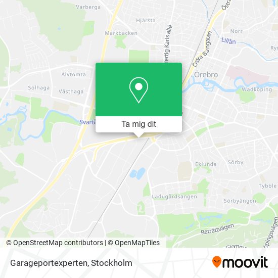Garageportexperten karta