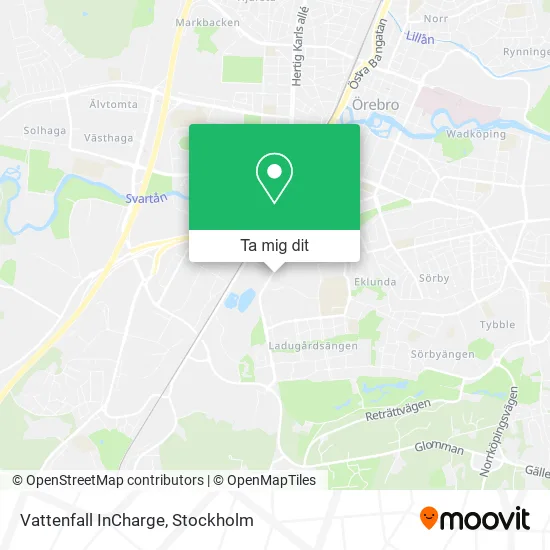 Vattenfall InCharge karta