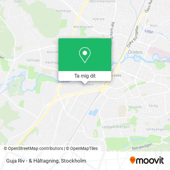 Guja Riv - & Håltagning karta