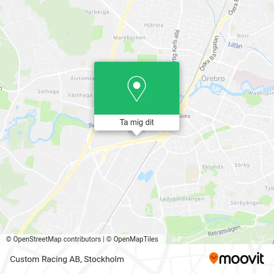 Custom Racing AB karta