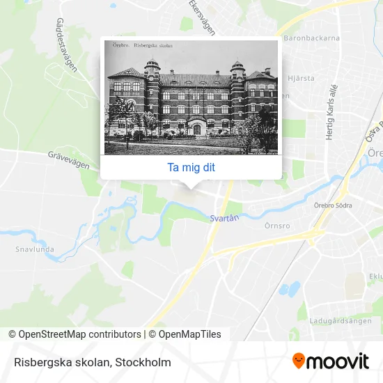 Risbergska skolan karta