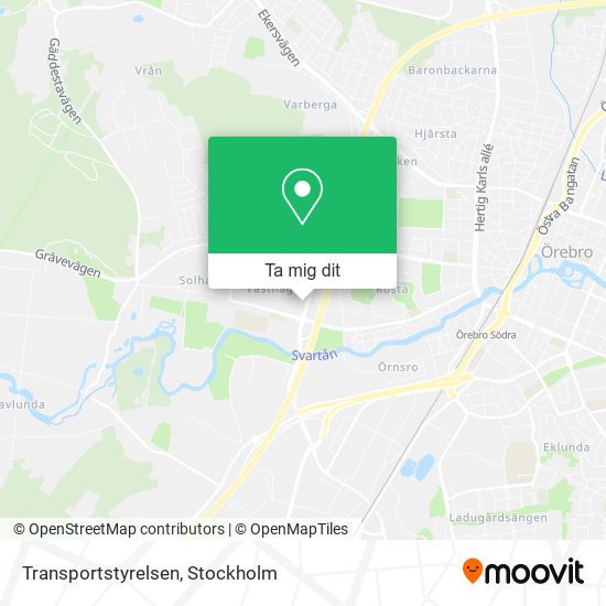 Transportstyrelsen karta