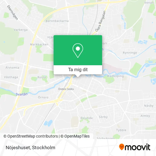 Nöjeshuset karta