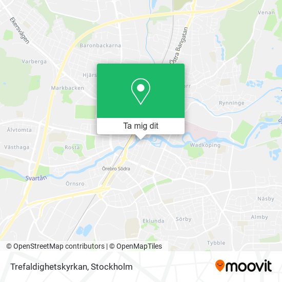 Trefaldighetskyrkan karta
