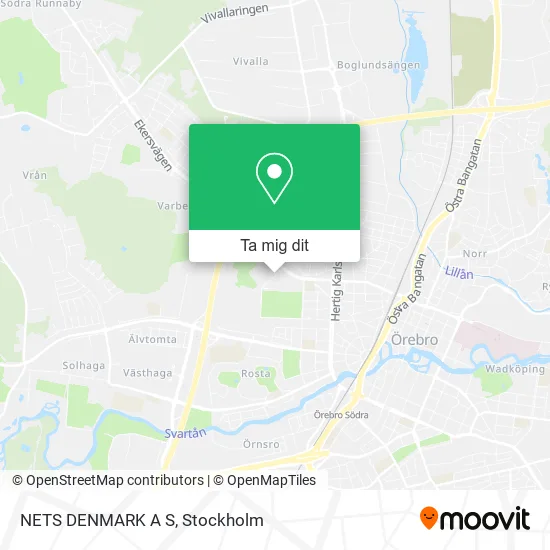 NETS DENMARK A S karta