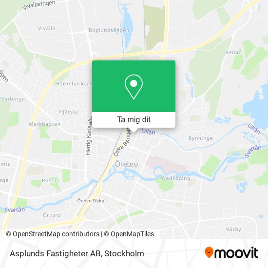 Asplunds Fastigheter AB karta
