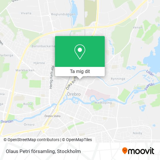 Olaus Petri församling karta
