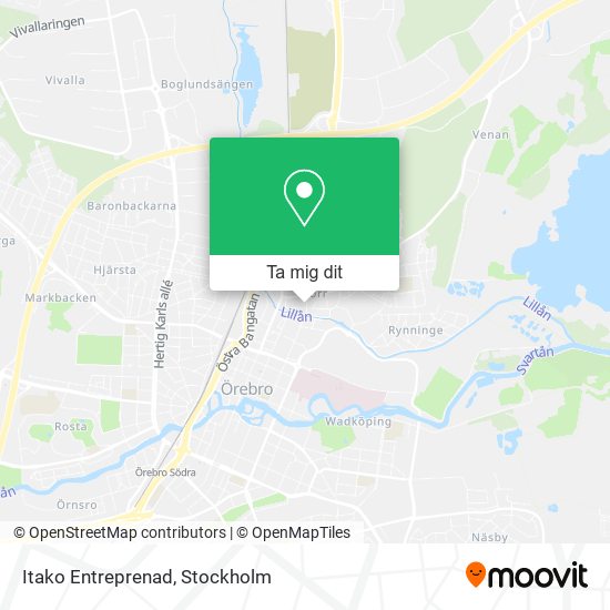 Itako Entreprenad karta
