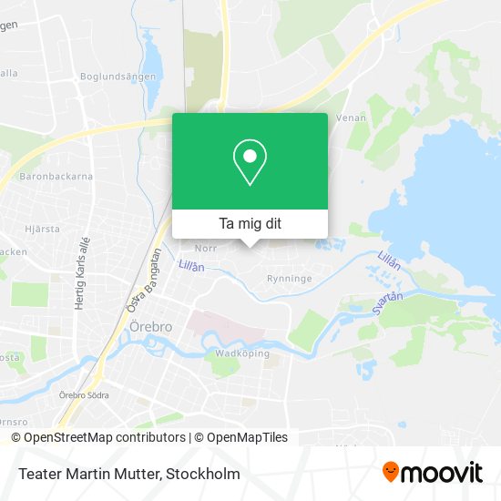 Teater Martin Mutter karta