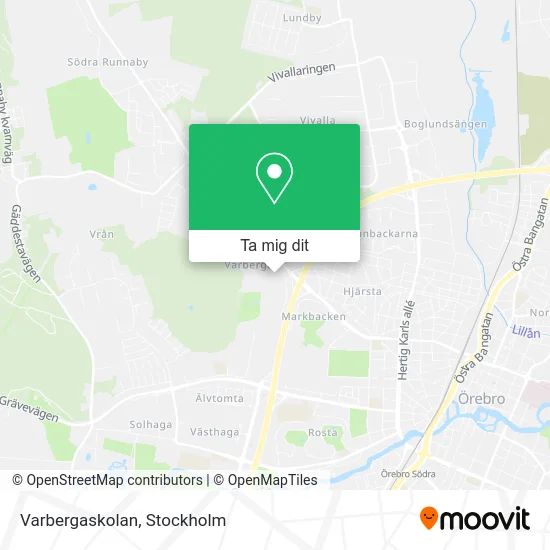 Varbergaskolan karta