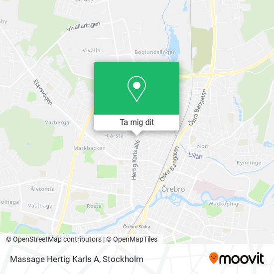 Massage Hertig Karls A karta