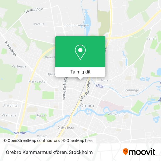 Örebro Kammarmusikfören karta