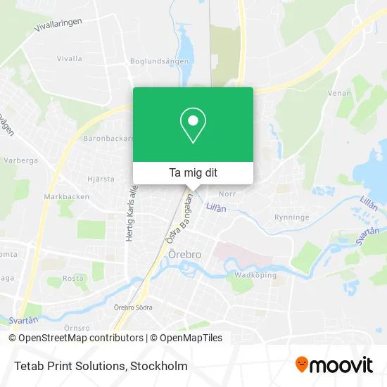 Tetab Print Solutions karta