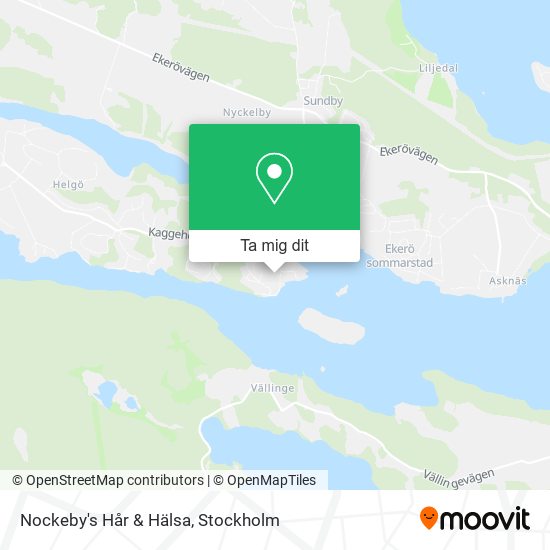 Nockeby's Hår & Hälsa karta