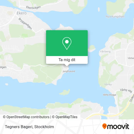 Tegners Bageri karta