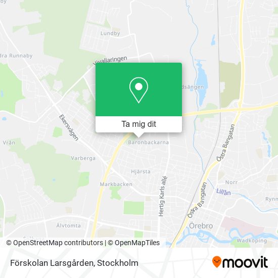 Förskolan Larsgården karta