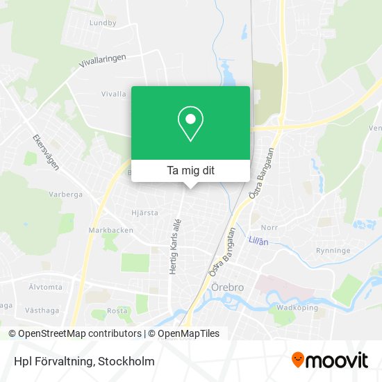 Hpl Förvaltning karta