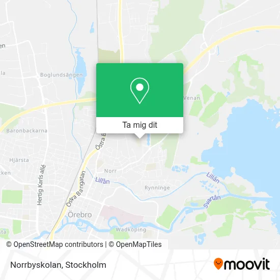 Norrbyskolan karta