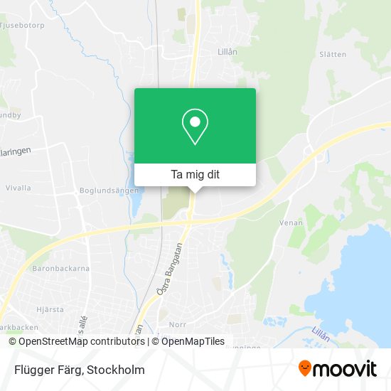 Flügger Färg karta