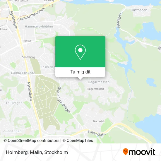 Holmberg, Malin karta