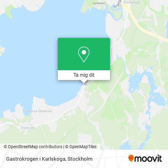 Gastrokrogen i Karlskoga karta