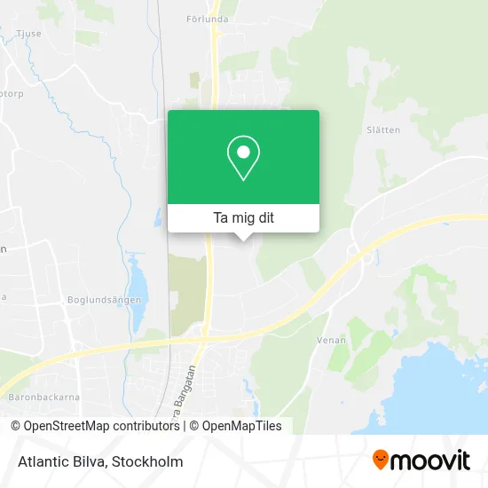 Atlantic Bilva karta