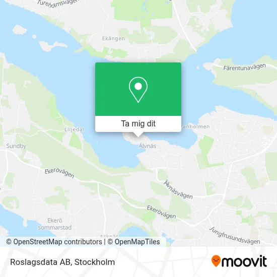 Roslagsdata AB karta