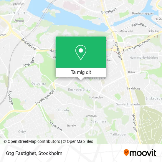 Gtg Fastighet karta