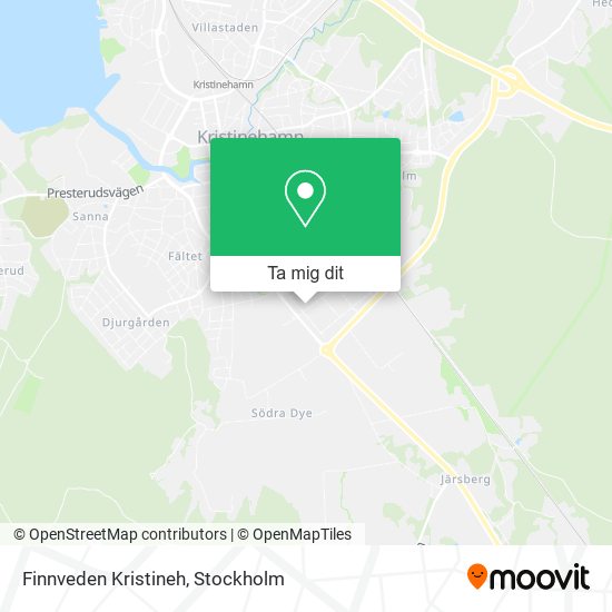 Finnveden Kristineh karta