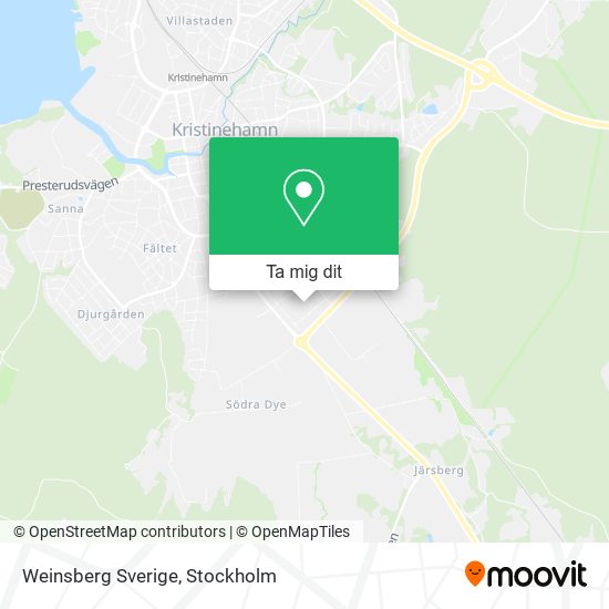 Weinsberg Sverige karta