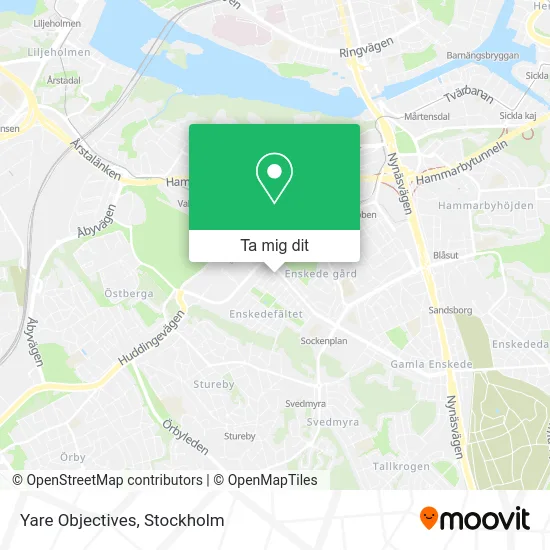 Yare Objectives karta