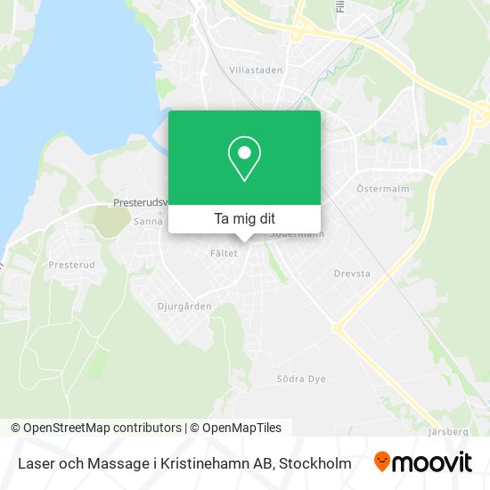 Laser och Massage i Kristinehamn AB karta