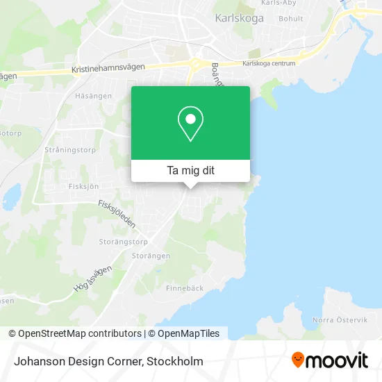 Johanson Design Corner karta