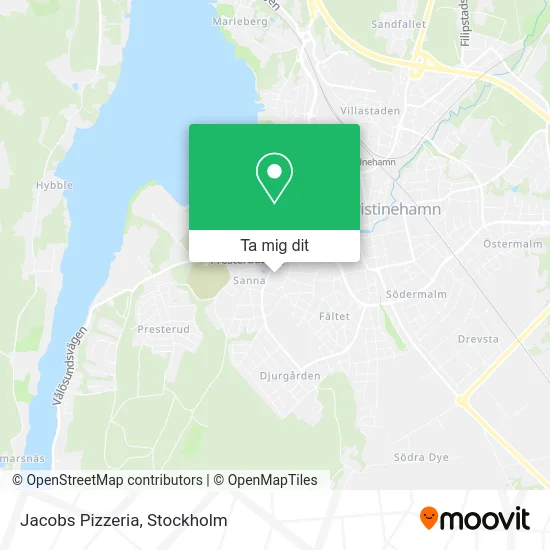 Jacobs Pizzeria karta