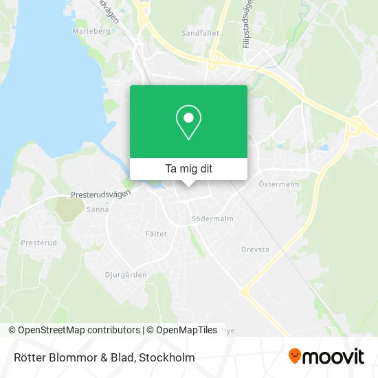 Rötter Blommor & Blad karta